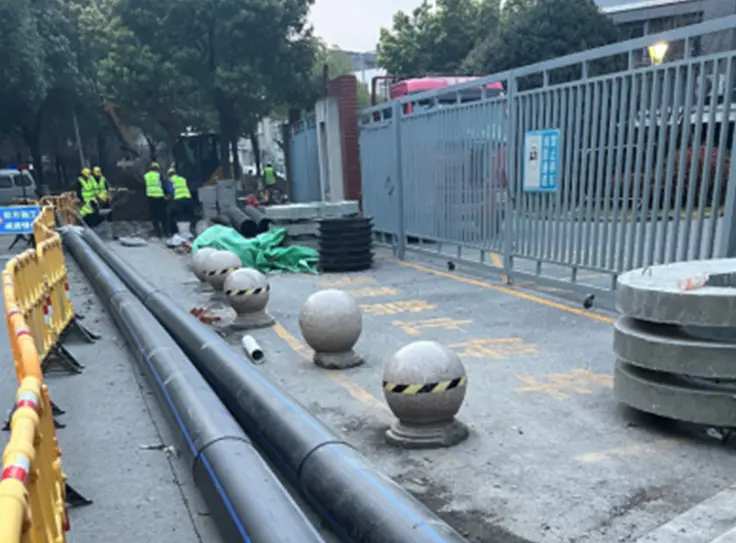 تساعد أنابيب HDPE Jiangyin في تحويل إمدادات المياه البلدية وخلق 